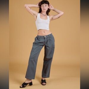 Big Bud Press Baggy Mid-Rise Trouser size M in sold out gray color